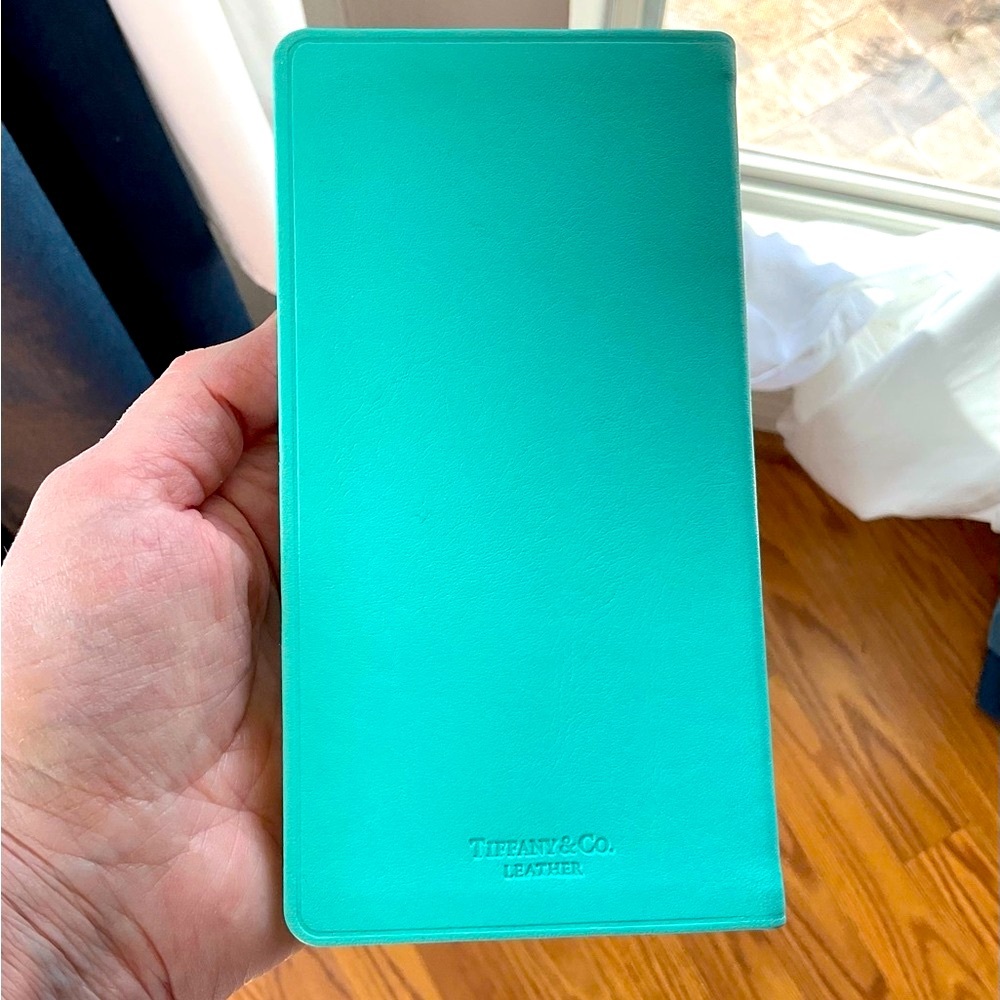 Vintage Tiffany & Co Leather Address Book, Tiffany Blue Leather - Picture 3 of 10